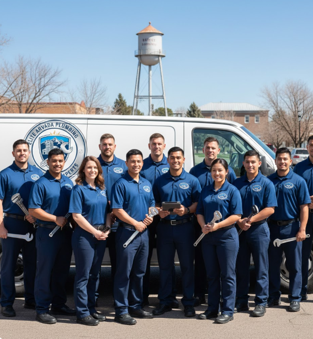 Elite Arvada Plumbing Experts team